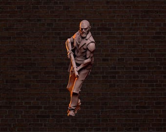 L4D フランシス | VaultZ ミニチュア | テーブルトップ ロールプレイング / D&D / ウォーゲーム ミニチュア