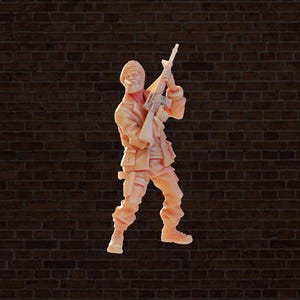 L4D Bill | VaultZ Miniatures | Tabletop Roleplaying / D&D / Wargaming miniature