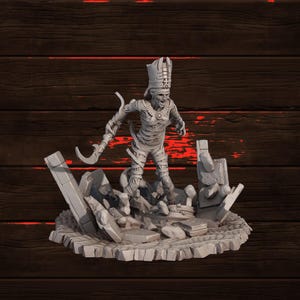 Mummy | PrintYourMonsters | Tabletop Roleplaying / D&D / Wargaming miniature