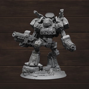 Operator Knight Titan | Necropunks Miniatures | Tabletop Roleplaying / D&D / Wargaming miniature