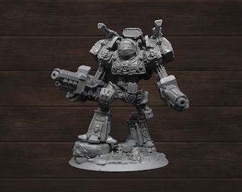 Operator Knight Titan | Necropunks Miniatures | Tabletop Roleplaying / D&D / Wargaming miniature
