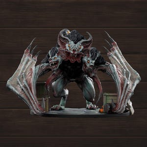 Chimera Bat  | Necropunks Miniatures | Tabletop Roleplaying / D&D / Wargaming miniature