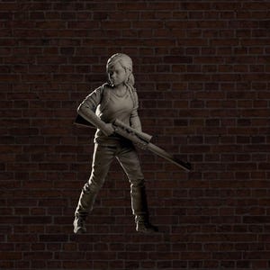 TLoU Young Ellie | VaultZ Miniautres | Tabletop Roleplaying / D&D / Wargaming miniature
