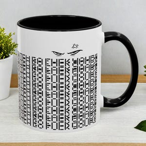 Hidden Message Coffee Mug Funny Secret Swear Word Bitch go F yourself Gift  Office Humor Sarcastic Best Friend Custom Hidden Message Mug