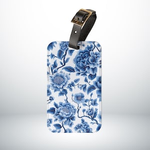 Luggage Tags, Chinoiserie Luggage Travel Accessories, Backpack ID Tag, Suitcase Name Label, Baggage Identifier,  Luggage Travel Tags