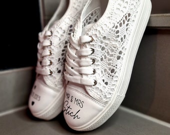 Bridal shoes sneakers