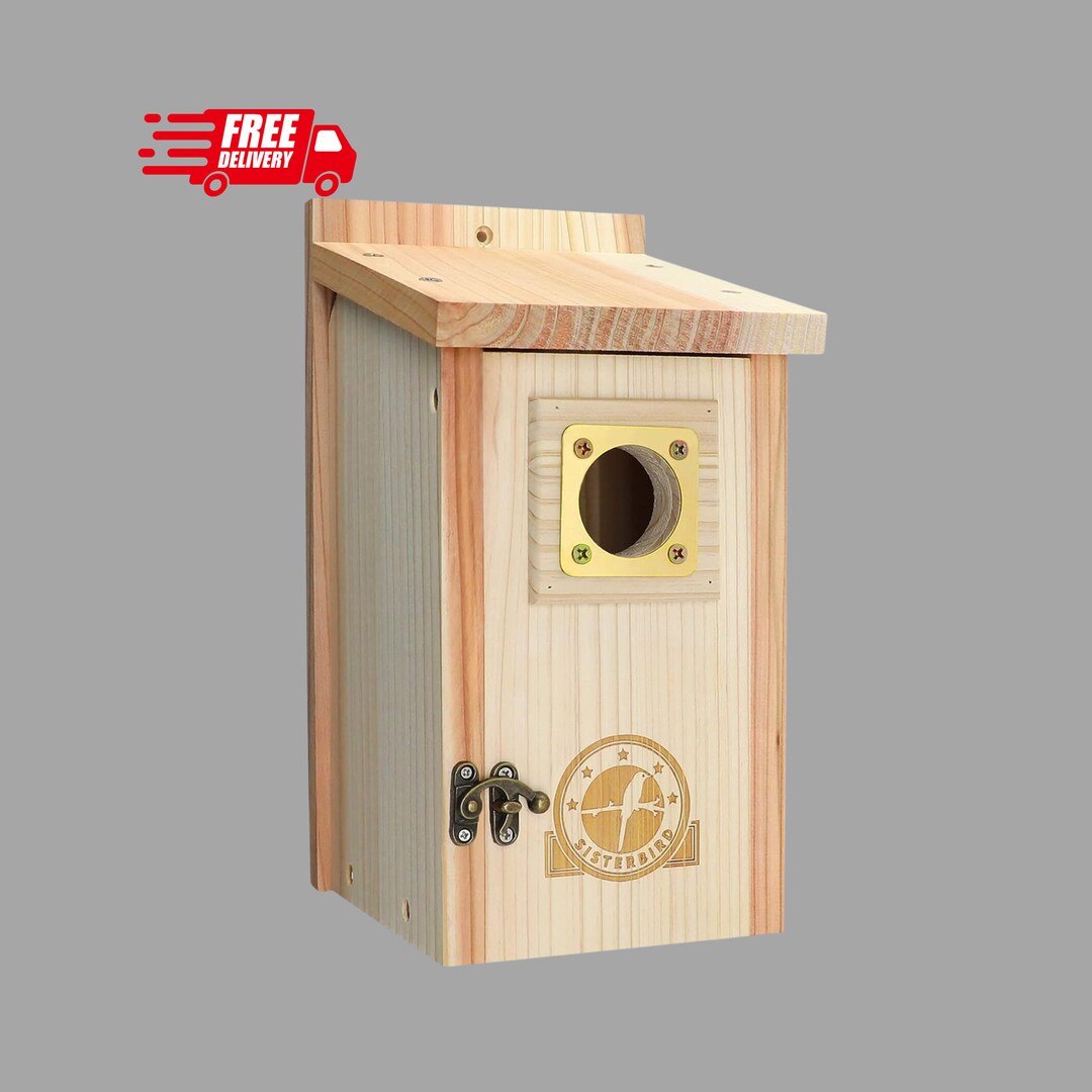 Bluebird Blue Bird Houses for Outsidebirdhouses for Outdoors Etsy