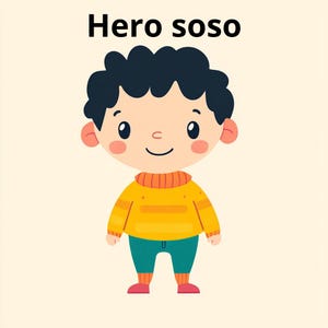 Personalized gift Monico Cartoon Character Printable Art Digital Download PNG Cute Kids Room Decor Fun and Colorful Art for Playroom