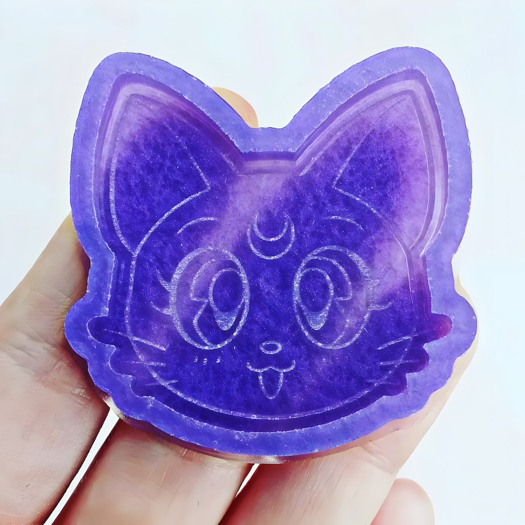 Cute Kawaii Anime Cats-resin Molds Silicone-silicone Molds - Silicone