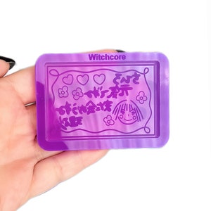 Süße Freundschaft Buchstabe-Resin Formen Silikon-Silikonform-Ohrring Silikon Form für Resin Gießen/Schmuckherstellung