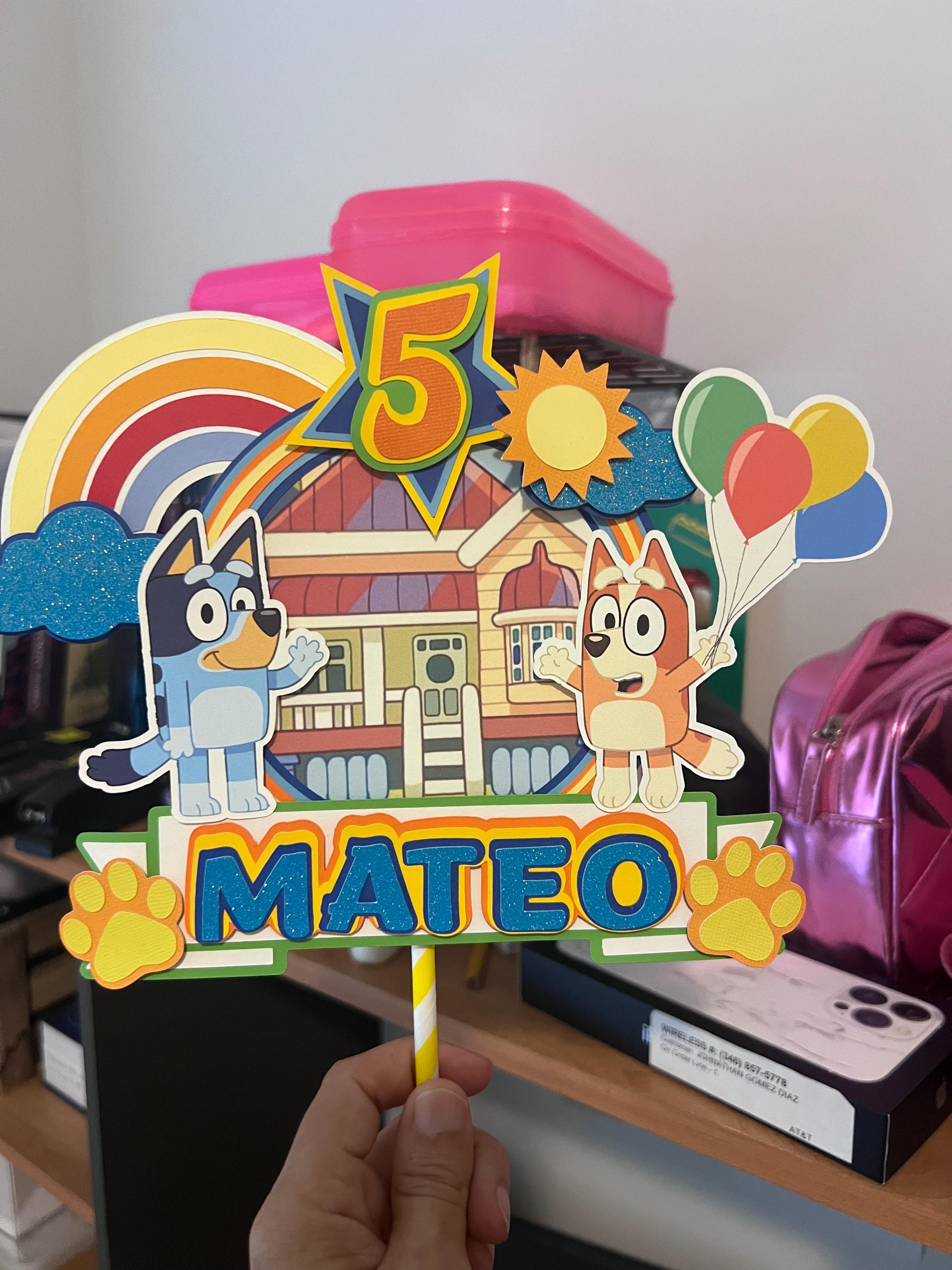 Happy Birthday Cake Topper