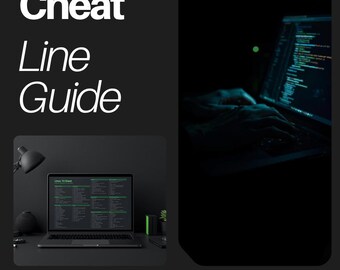 Linux Command Line Cheat Sheet, Terminal Commands Quick Reference (PDF)