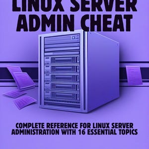 Linux Server Administration Cheat Sheet, SysAdmin Quick Reference (PDF)