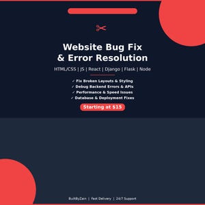 Website-Bug-Fix-Service, Website-Bug-Fix-Service, Website-Knoten-Debugging