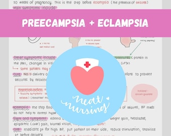 Präekampsie und Eklampsie, *Arbeitsblatt für die Alterspflege*, **Anleitung für eine Pflegestudie**, Hinweise für die Pflegeschule, Schwangerschaftspflege, OB