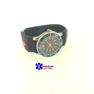 Large Medical Alert ID Stainless Steel Sport Watch