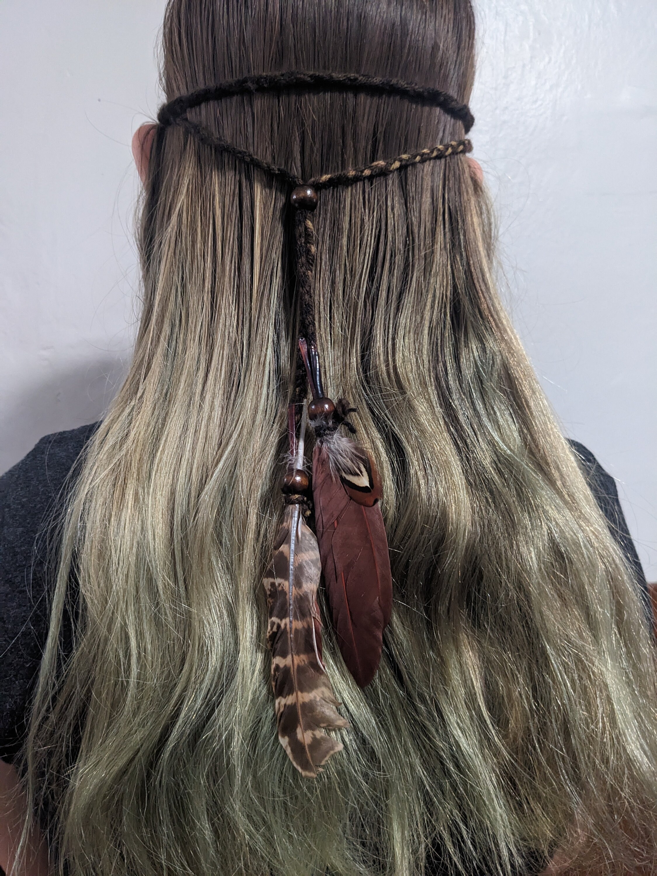 Braided Feather Headband - Mystery Pick - Etsy display picture 1