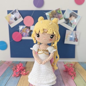 crochet pattern Moonlight princess / Häkelanleitung Mondprinzessin