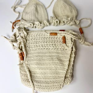 Bikini deux pièces au crochet