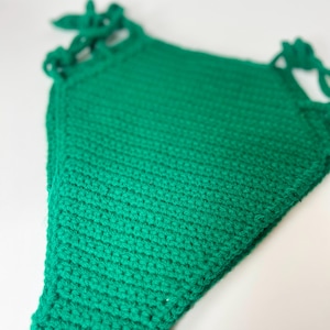 Handmade Crochet Green Bikini Bottom