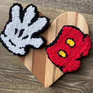 See You Real Soon! - Classic Magical Mouse Glove & Shorts Coaster, Mug Rug