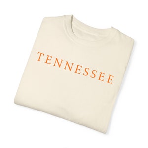 Tennessee Shirt, Nashville Shirt, Tennessee Vols Shirt, Comfort Colors Unisex T Shirt, Tennessee State Shirt, Tennessee Travel Gift