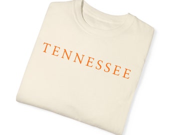 Tennessee Shirt, Nashville Shirt, Tennessee Vols Shirt, Comfort Colors Unisex T Shirt, Tennessee State Shirt, Tennessee Travel Gift