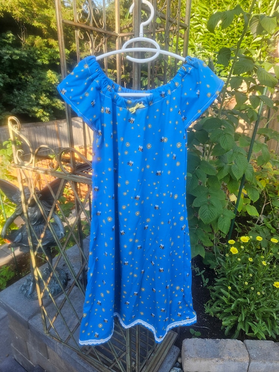 Girl's 100% Light Weight Jersey Knit Cotton Back to School Prints Dresses (Size 3-14)