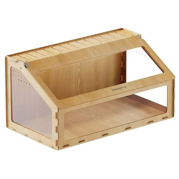 103x59x51cm Large Wooden Hamster Cage for Syrian Hamster Dwarf Hamster Gerbils Mice