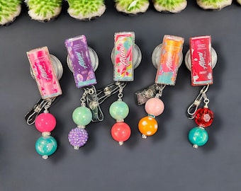 Energy Drink Inspired Badge Reel| PACU Nurse Badge Reel| ICU Nurse Badge Reel| CRNA Funny Badge Reel| Nurse Gift| Cute Badge Reel|