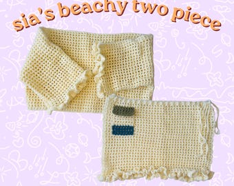 Conjunto playero de dos piezas de Sia,