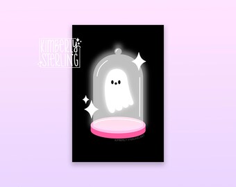 Trapped Ghost | 4x6 Art Print | 5x7 Art Print