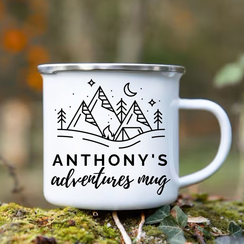 MemoriesMall Enamel Camping Mug