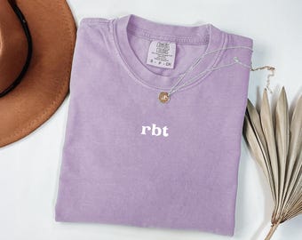 Comfort Colors RBT Shirt: Minimalist ABA Therapy Tee