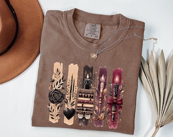 Comfort Colors Dark Romance Book T-Shirt: Book Lover Tee