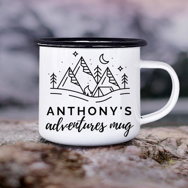 MemoriesMall Enamel Camping Mug - Thumbnail 2