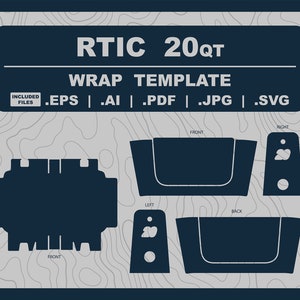 personalized RTIC 45 qt Cooler (2017) skin — MightySkins