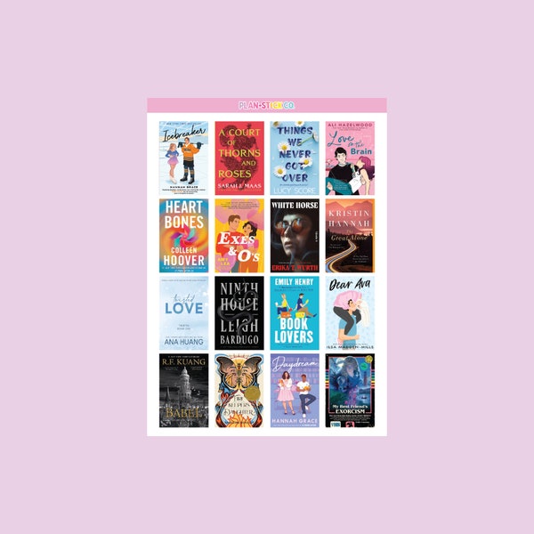 custom book cover stickers · choose your book cover · book review stickers · mini book stickers