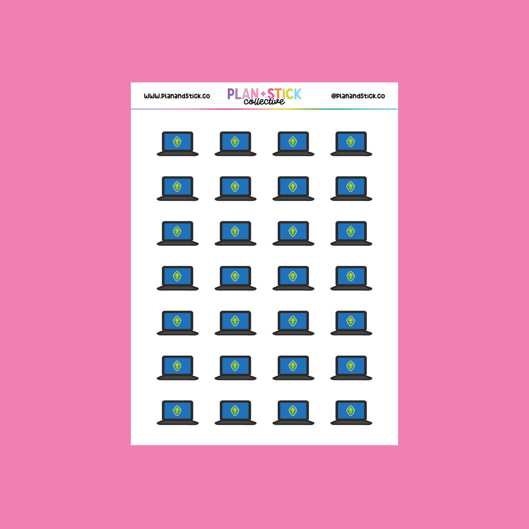 Let's Play the Sims Planner Stickers · Erin Condren Planner Stickers ...