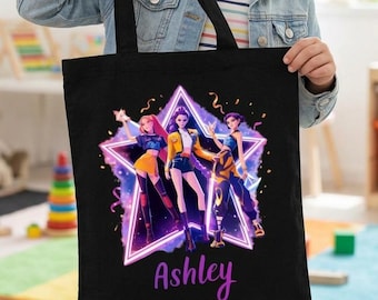 Custom Huntrix KpopTote Bag, Kpop Birthday Gift for Girls