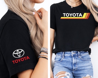 Toyota Heritage T-Shirt, Classic Car Logo Tee
