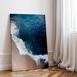 Coastal Decor - Canvas Wall Art Ocean Landscape Art - Beach Wall Art - Ocean Photography Prints - Landscape Wall Art