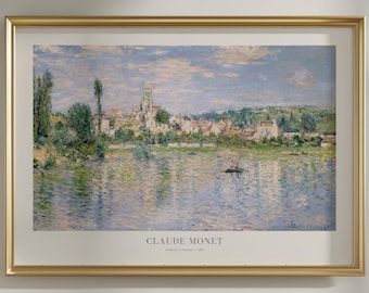 Claude Monet - Vetheuil in Summer - Framed Impressionist Landscape