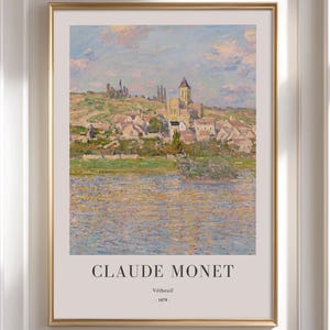 クロード・モネ、「Vetheuil in Summertime」、厳選 クロード・モネ、「Vetheuil in Summertime」、厳選
