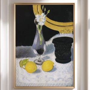 Henri Matisse,still Life With Lemon,nature Morte Au Citron, 1917