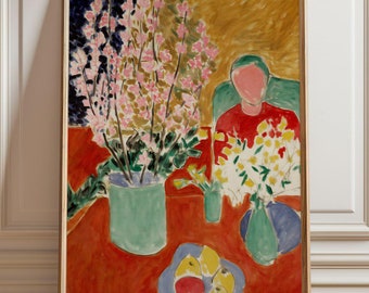 Henri Matisse 'Plum Blossoms' Framed Botanical Art Print