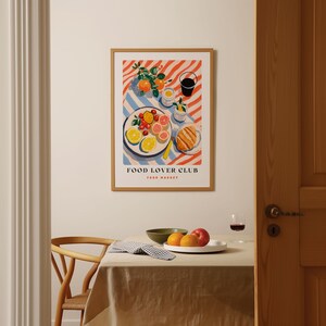 Fruit Illustration Print: Food Lover Kitchen Wall Art image 10