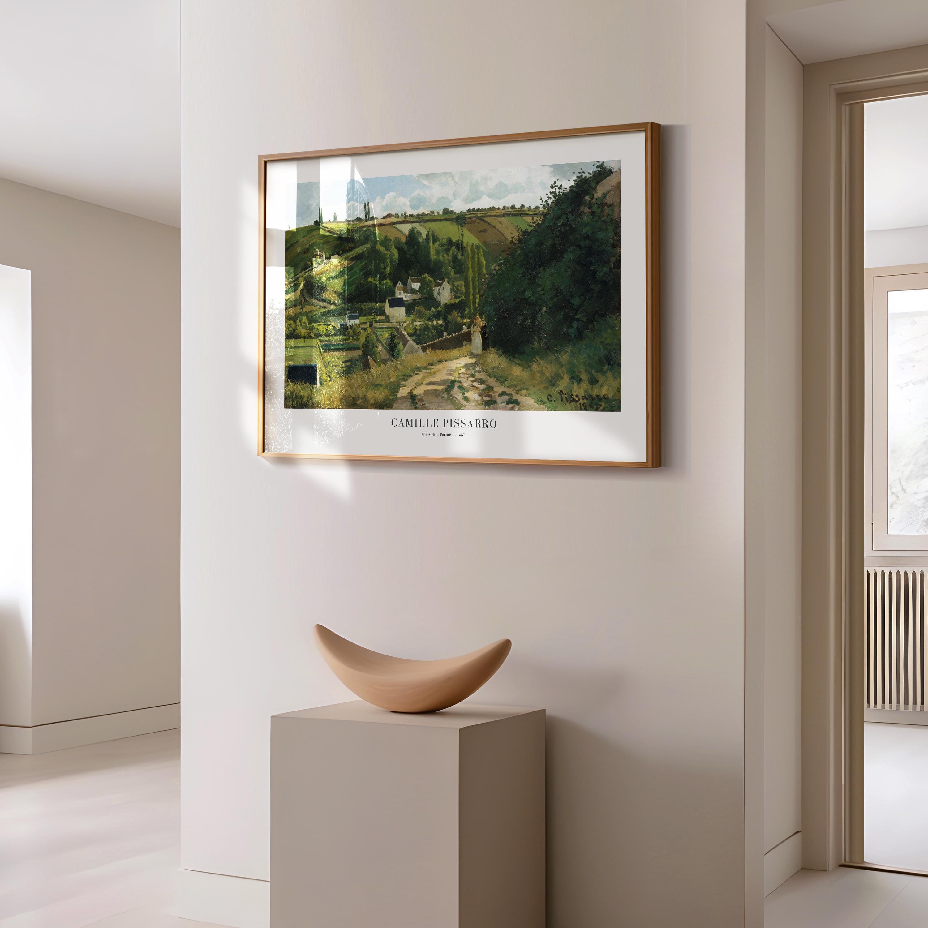 Camille Pissarro: Jalais Hill Vintage Framed Art Print - Etsy