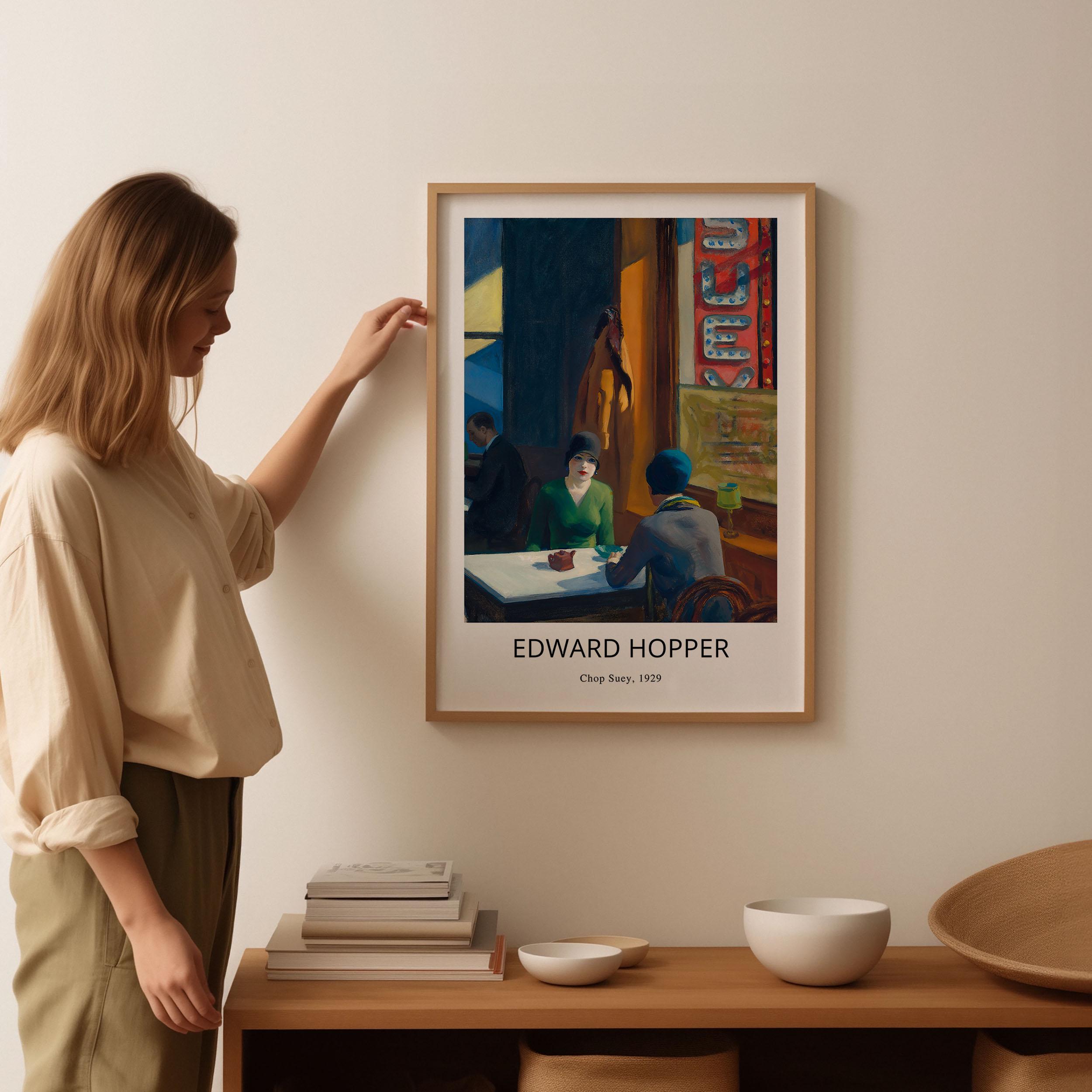 Edward Hopper Chop Suey Print: 1929 Vintage Wall Art - Etsy