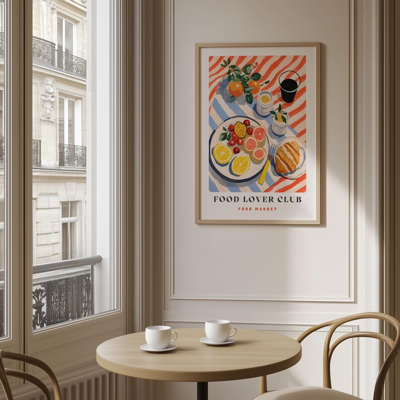 Fruit Illustration Print: Food Lover Kitchen Wall Art image 9